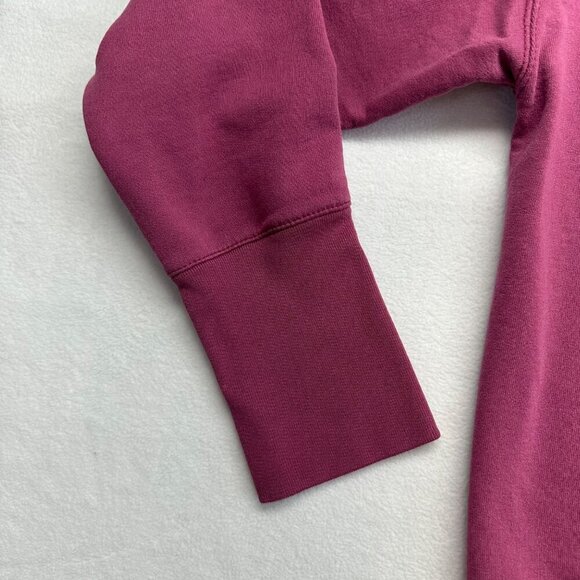 Ross Sportswear Vintage Sweater "Don't Even Go There" Embroidered Size L Maroon - Picture 5 of 11